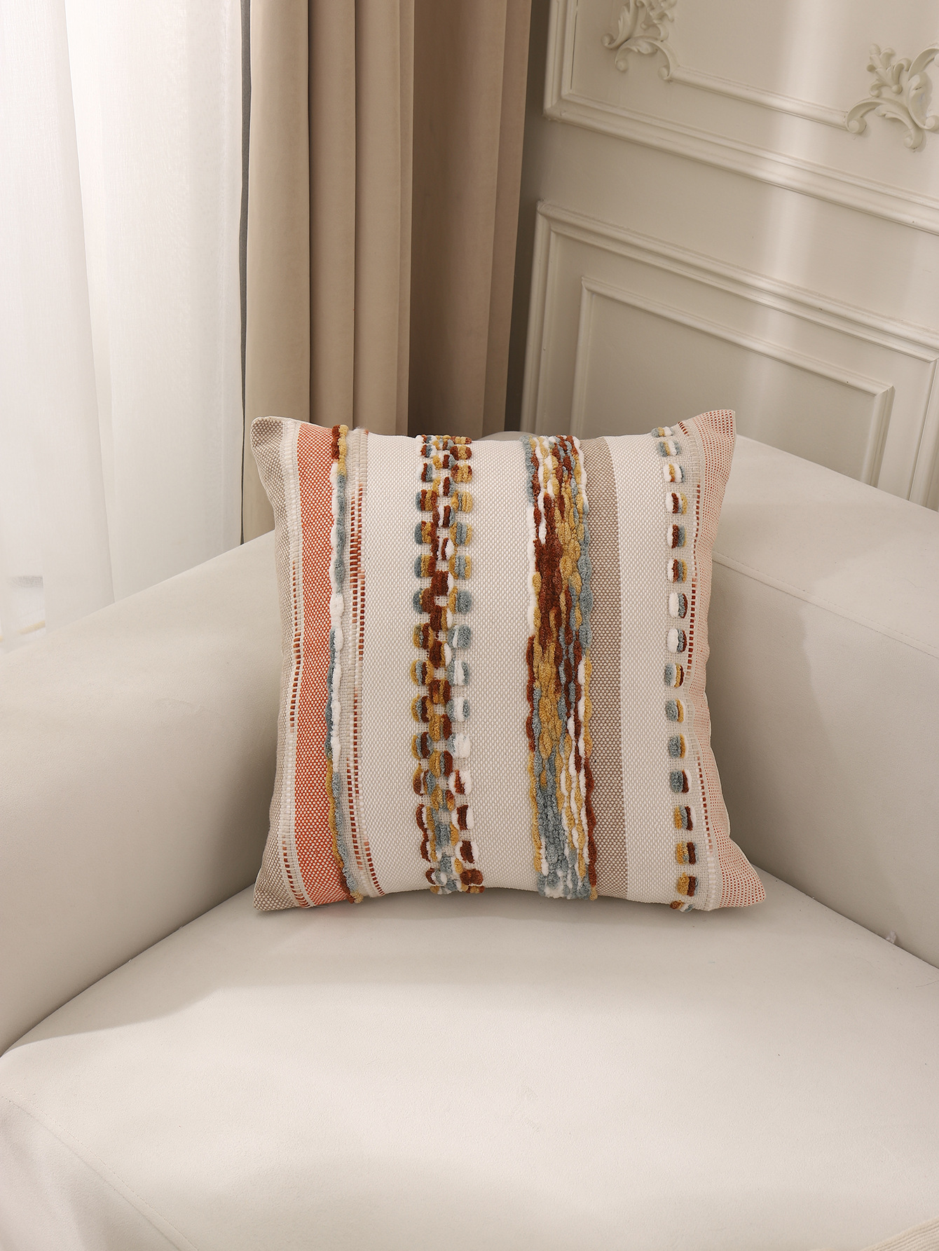 Jacquard Throw Pillow